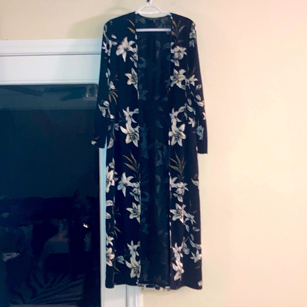 Flower, long cover-up